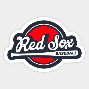 Red Sox Up to Bat Sticker